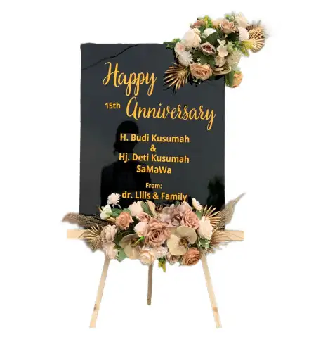 Papan Bunga Akrilik Mojodoyong